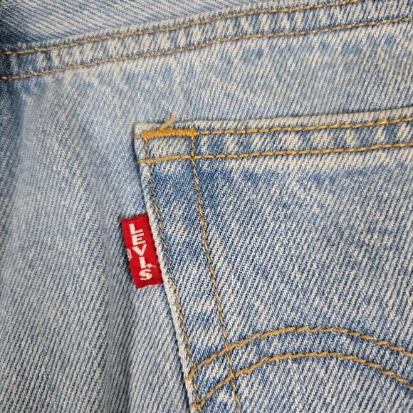 Levi's Premium Wedgie Straight Big E (new collection) Womens 32 0729 - Picture 10 of 13